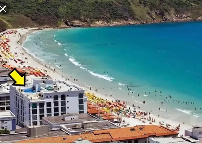 Loft Beira Mar Em Arraial Do Cabo Wi-Fi E Piscina Apartamento